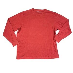 NWOT American Giant Men's 2XL Red Vintage Heavyweight Long Sleeve T-Shirt